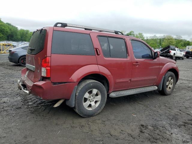 5N1AR18W15C778866 - 2005 NISSAN PATHFINDER LE Rojo foto 5