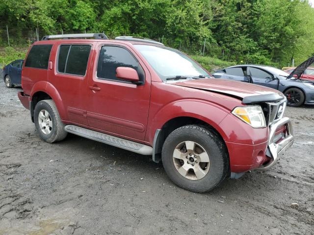 5N1AR18W15C778866 - 2005 NISSAN PATHFINDER LE Rojo foto 8