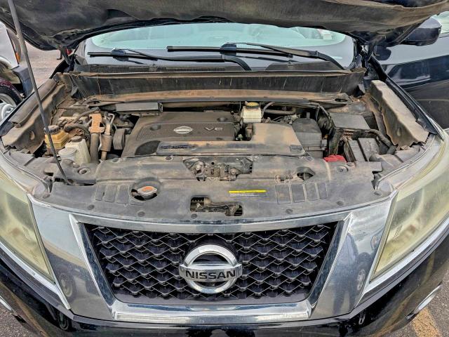 5N1AR2MM7FC607664 - 2015 NISSAN PATHFINDER S BLACK photo 7