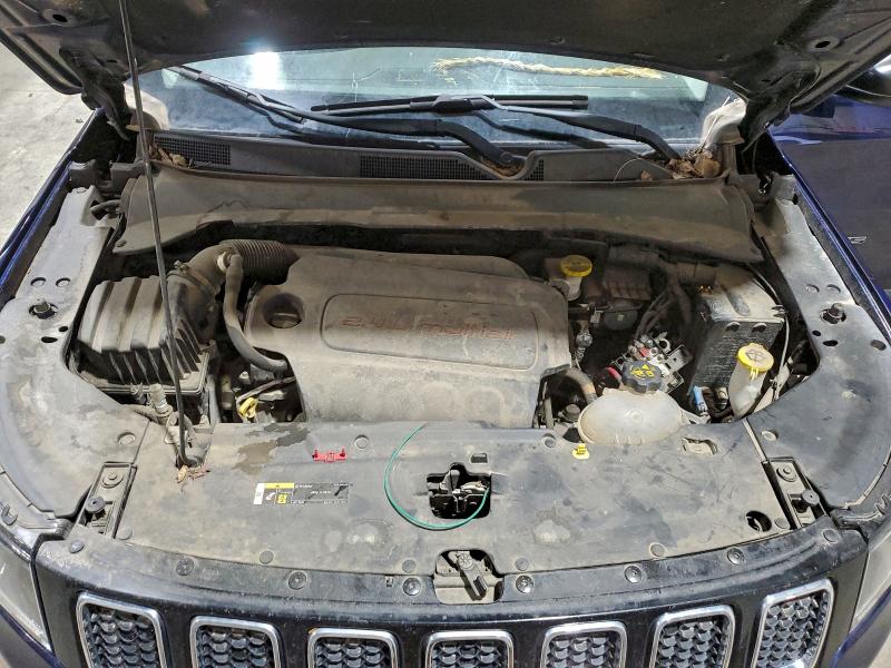 3C4NJDAB9KT697913 - 2019 JEEP COMPASS SPORT BLUE photo 12