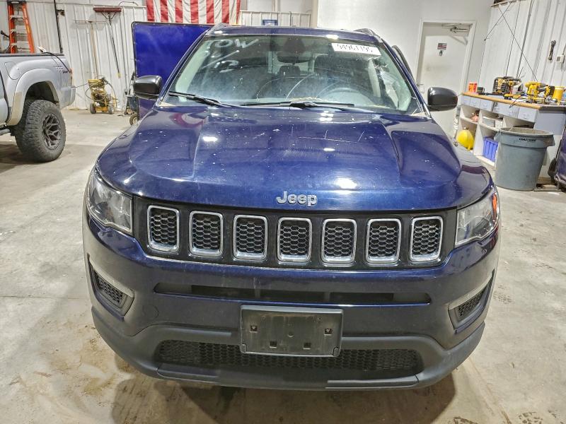 3C4NJDAB9KT697913 - 2019 JEEP COMPASS SPORT BLUE photo 5