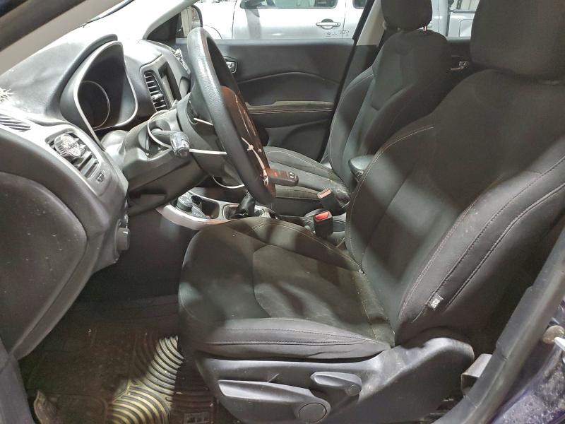 3C4NJDAB9KT697913 - 2019 JEEP COMPASS SPORT BLUE photo 7