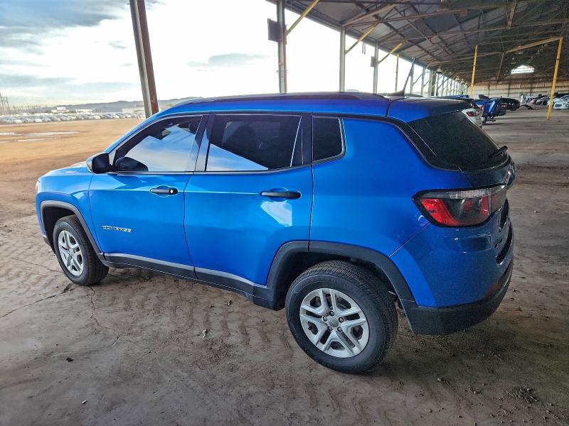 3C4NJDAB4JT107860 - 2018 JEEP COMPASS SPORT 蓝色 照片 2