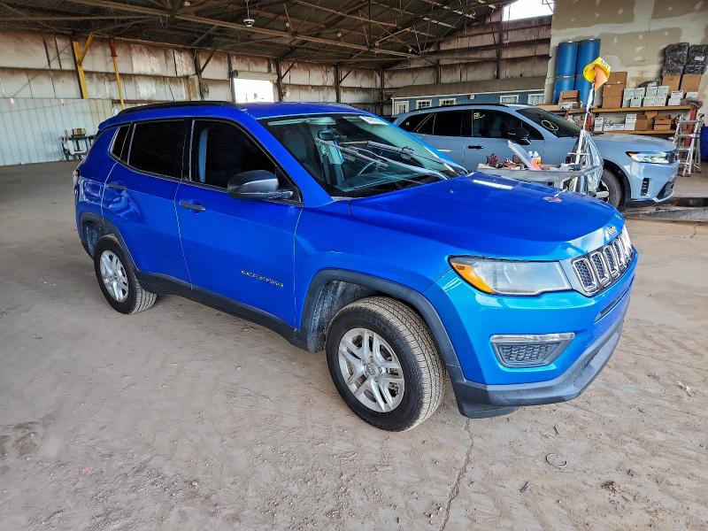 3C4NJDAB4JT107860 - 2018 JEEP COMPASS SPORT 蓝色 照片 4