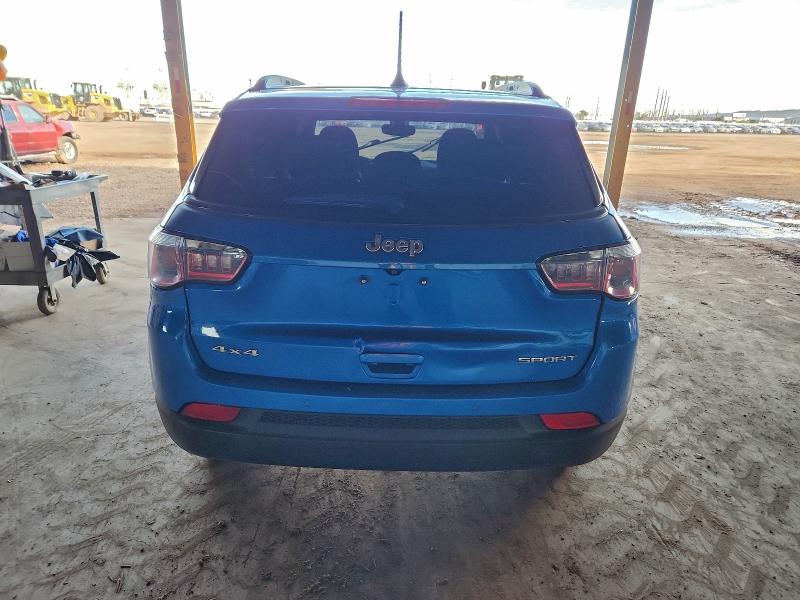 3C4NJDAB4JT107860 - 2018 JEEP COMPASS SPORT 蓝色 照片 6