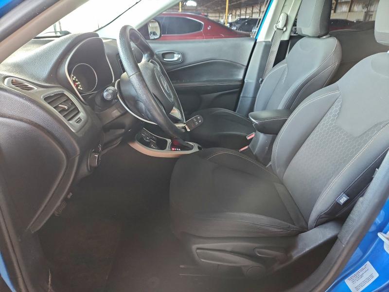 3C4NJDAB4JT107860 - 2018 JEEP COMPASS SPORT 蓝色 照片 7