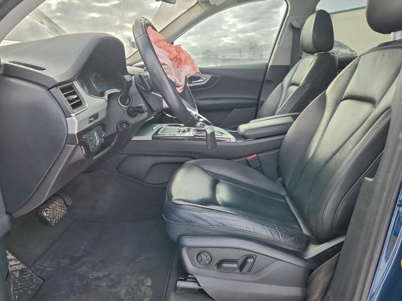 WA1AAAF71KD011350 - 2019 AUDI Q7 PREMIUM BLUE photo 7