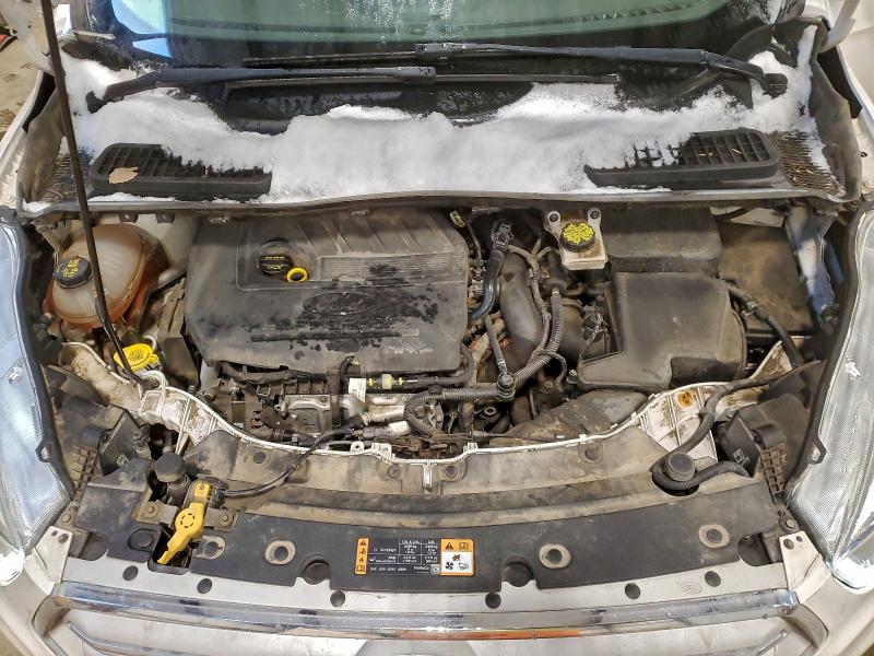 1FMCU9HD1JUA13892 - 2018 FORD ESCAPE SEL Ақ фото 12