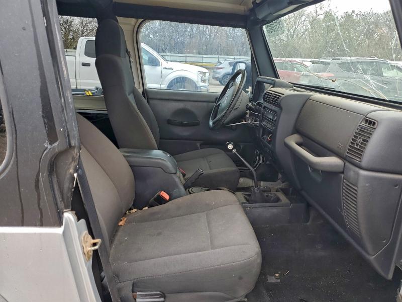 1J4FA39SX6P702589 - 2006 JEEP WRANGLER X Gümüş foto 10