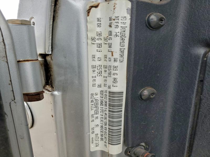 1J4FA39SX6P702589 - 2006 JEEP WRANGLER X Gümüş foto 12