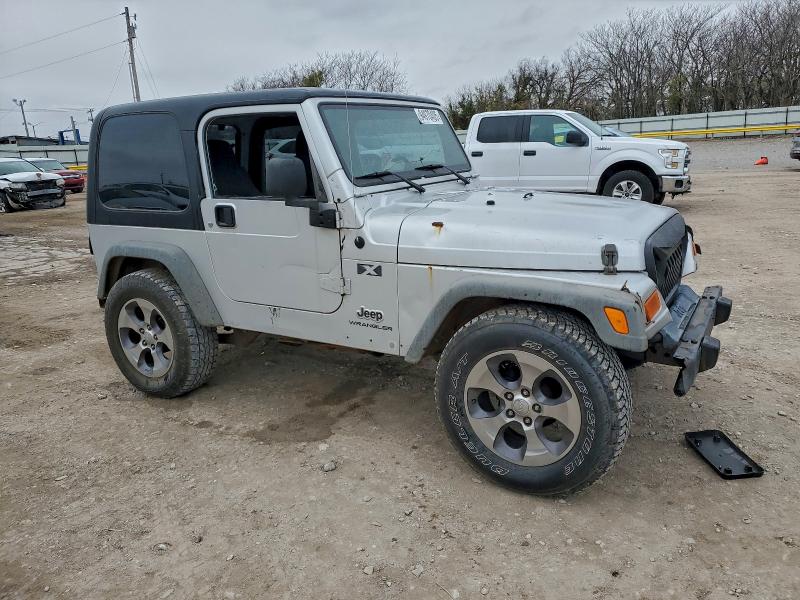 1J4FA39SX6P702589 - 2006 JEEP WRANGLER X Gümüş foto 4