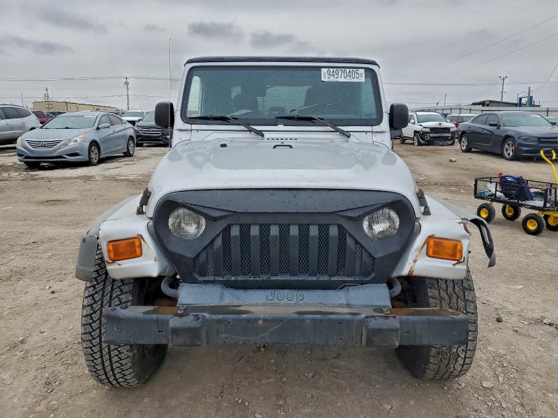 1J4FA39SX6P702589 - 2006 JEEP WRANGLER X Gümüş foto 5