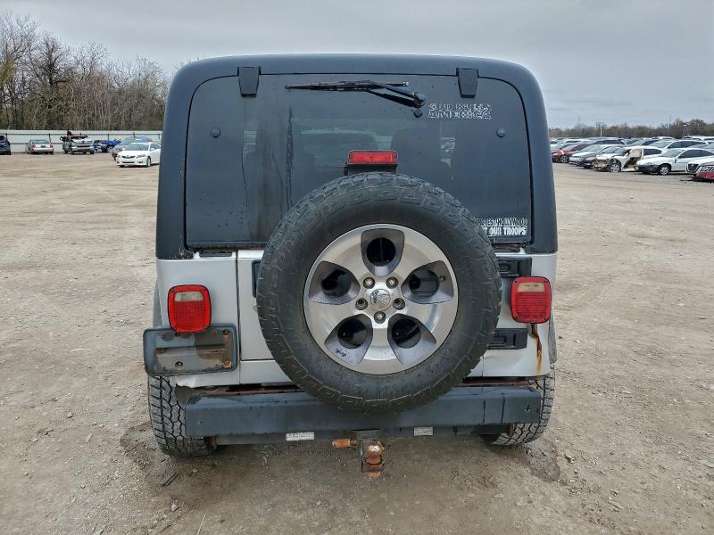 1J4FA39SX6P702589 - 2006 JEEP WRANGLER X Gümüş foto 6