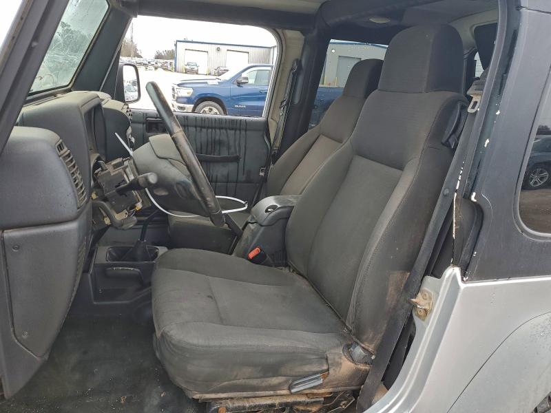 1J4FA39SX6P702589 - 2006 JEEP WRANGLER X Gümüş foto 7