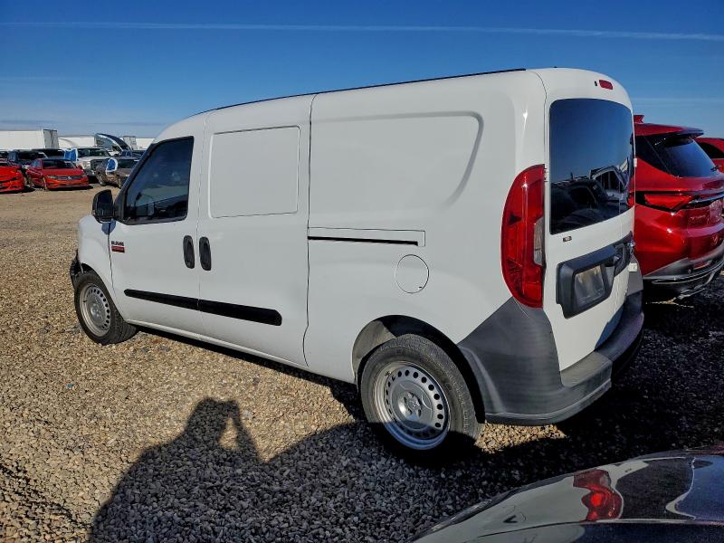 ZFBERFAT4F6A29472 - 2015 RAM PROMASTER WHITE photo 2