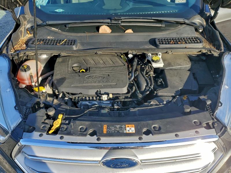 1FMCU9GD7JUC24614 - 2018 FORD ESCAPE SE Gris photo 12