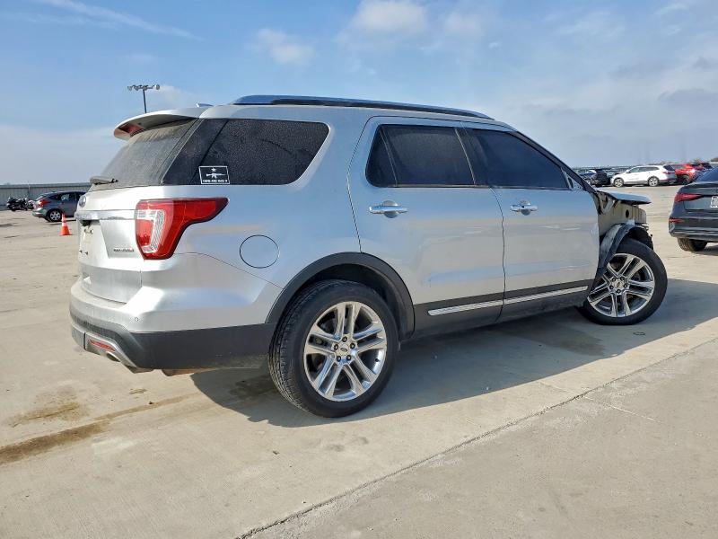 1FM5K7F8XGGB17846 - 2016 FORD EXPLORER LIMITED SILVER photo 3