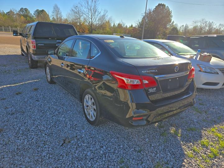 3N1AB7AP7KY338218 - 2019 NISSAN SENTRA S Czarny zdjęcie 3