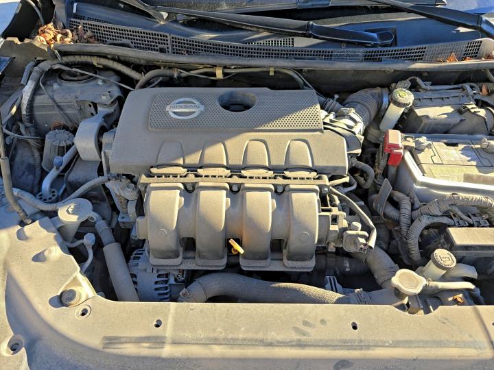 3N1AB7AP6DL780116 - 2013 NISSAN SENTRA S BLACK photo 7