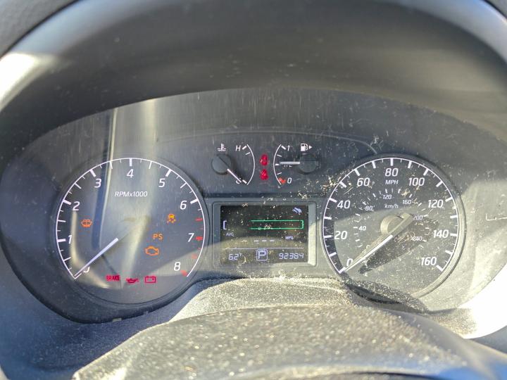 3N1AB7AP6DL780116 - 2013 NISSAN SENTRA S BLACK photo 8