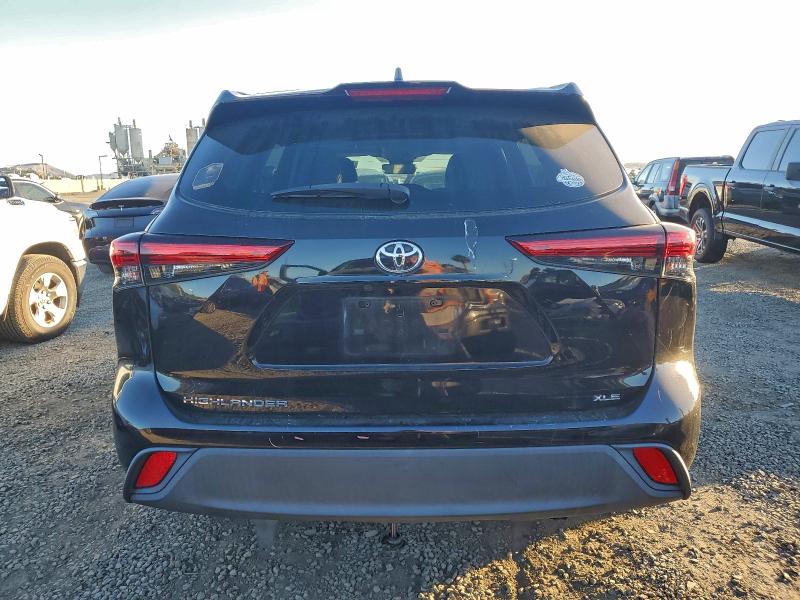 5TDHZRAH9LS014059 - 2020 TOYOTA HIGHLANDER XLE ყავისფერი ფოტო 6