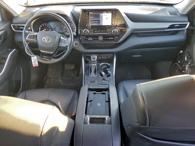 5TDHZRAH9LS014059 - 2020 TOYOTA HIGHLANDER XLE ყავისფერი ფოტო 8