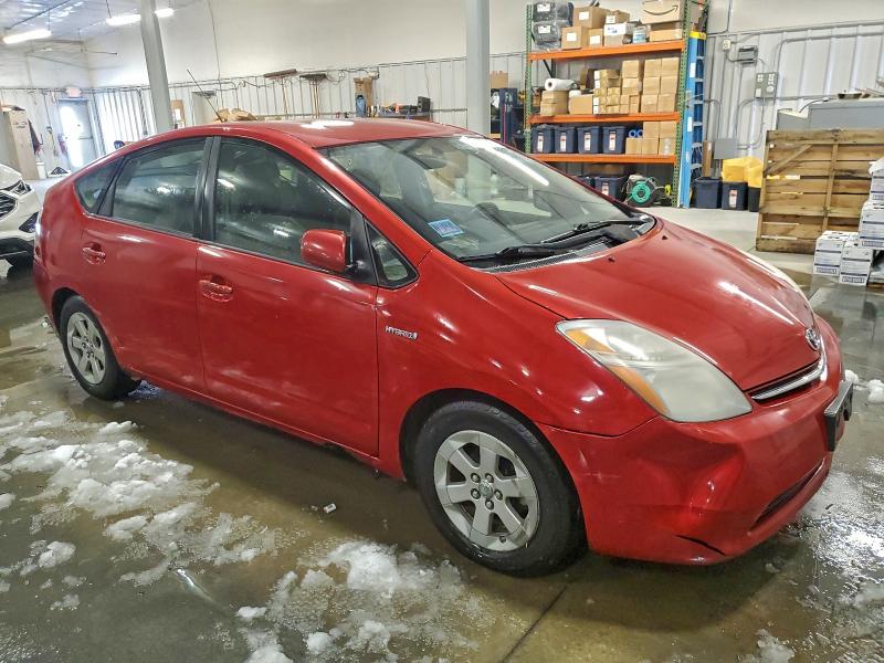 JTDKB20U777643643 - 2007 TOYOTA PRIUS RED photo 4
