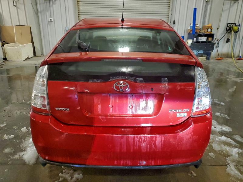 JTDKB20U777643643 - 2007 TOYOTA PRIUS RED photo 6