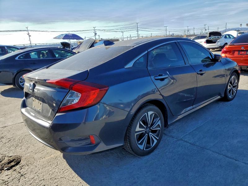 2HGFC1F3XHH631761 - 2017 HONDA CIVIC EX GRAY photo 3