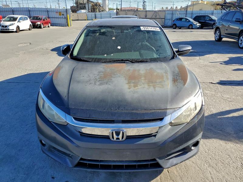 2HGFC1F3XHH631761 - 2017 HONDA CIVIC EX GRAY photo 5