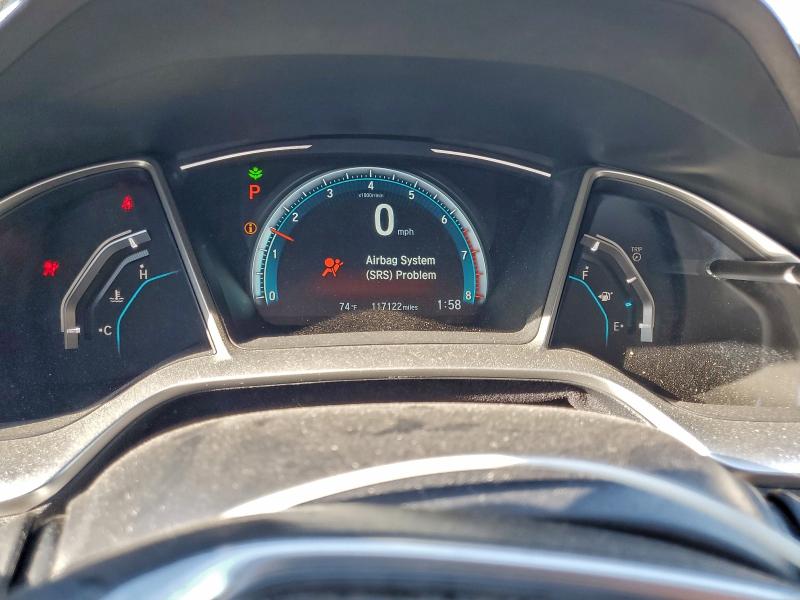 2HGFC1F3XHH631761 - 2017 HONDA CIVIC EX GRAY photo 9