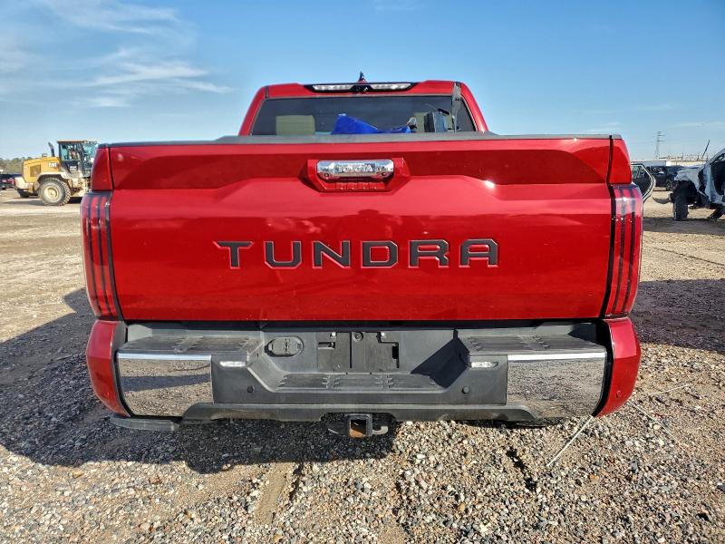 5TFMC5AB9PX002384 - 2023 TOYOTA TUNDRA CREWMAX PLATINUM Червоний фото 6