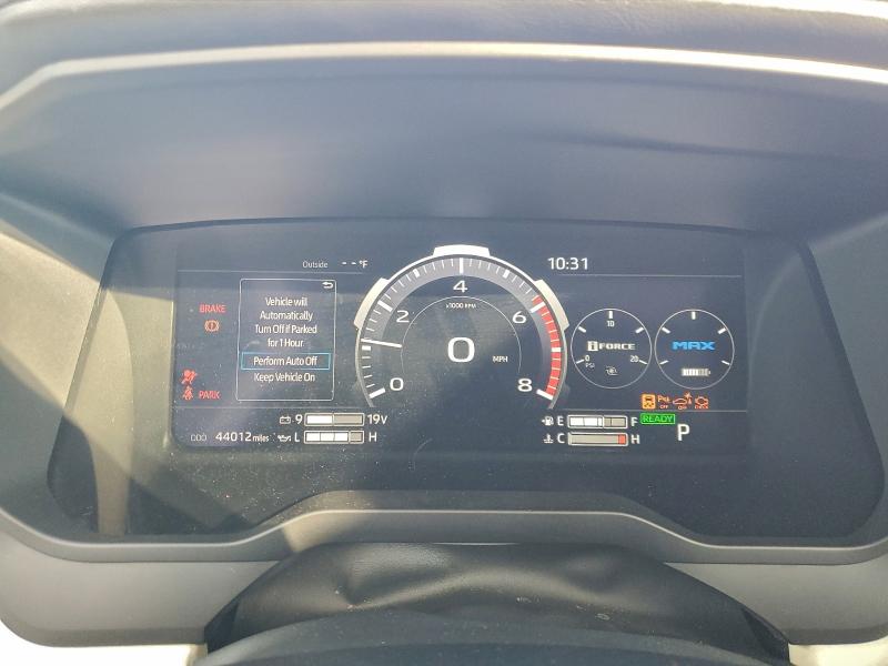 5TFMC5AB9PX002384 - 2023 TOYOTA TUNDRA CREWMAX PLATINUM Червоний фото 9