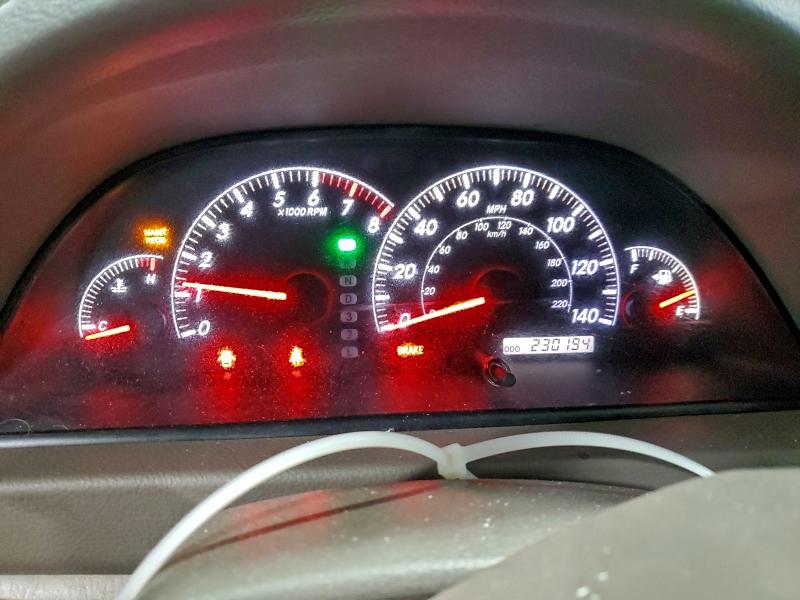 JTDBF30K950164025 - 2005 TOYOTA CAMRY LE Brun photo 9