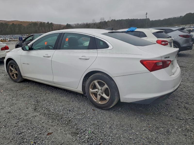 1G1ZB5ST9HF149644 - 2017 CHEVROLET MALIBU LS Ақ фото 2