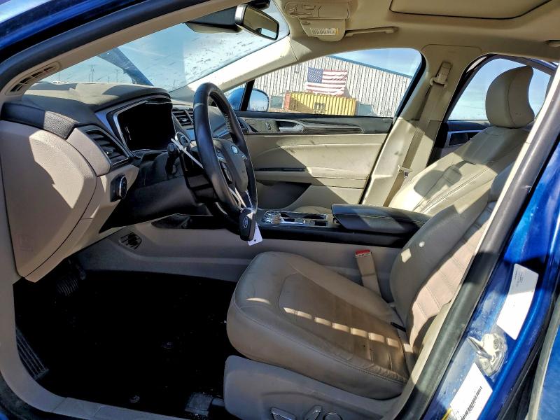 3FA6P0H98HR367058 - 2017 FORD FUSION SE 蓝色 照片 7