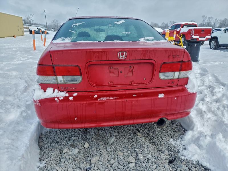 1HGEJ8144XL096888 - 1999 HONDA CIVIC EX RED photo 6