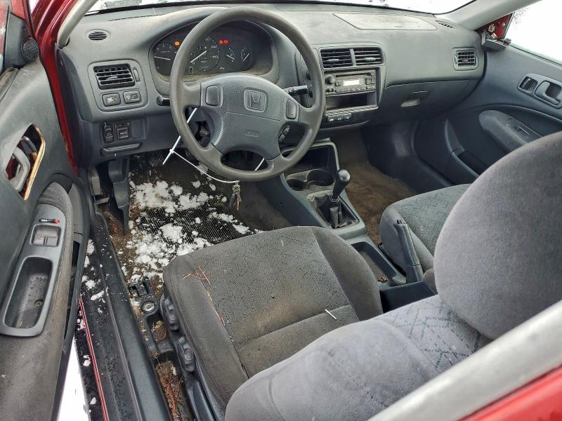 1HGEJ8144XL096888 - 1999 HONDA CIVIC EX RED photo 8