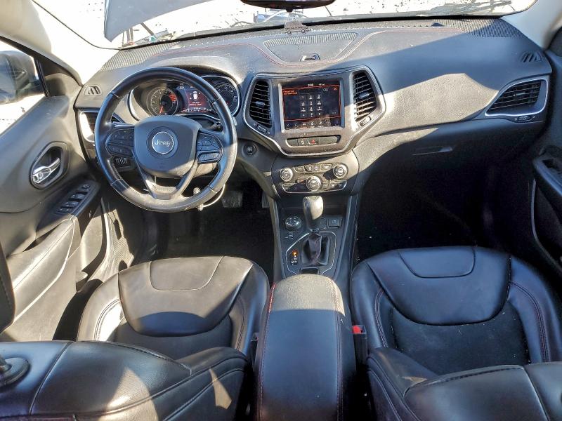 1C4PJMBX1KD458865 - 2019 JEEP CHEROKEE TRAILHAWK Gris foto 8