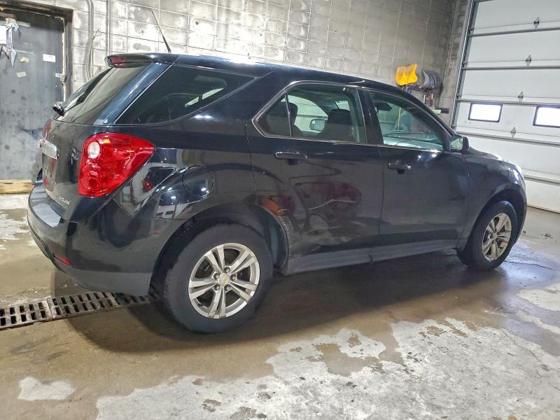2GNFLCEK5C6365614 - 2012 CHEVROLET EQUINOX LS BLACK photo 3