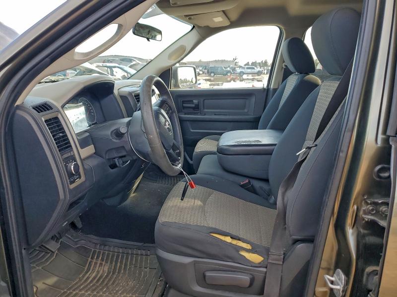 1C6RD6FPXCS175262 - 2012 DODGE RAM 1500 ST 绿色 照片 7