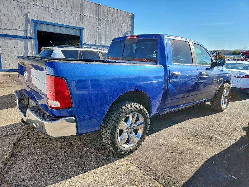 3C6RR6LT4JG195367 - 2018 RAM 1500 SLT Azul foto 3
