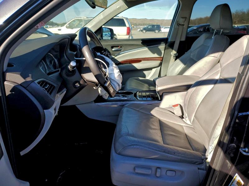 5FRYD4H90GB010247 - 2016 ACURA MDX ADVANCE CHARCOAL photo 7