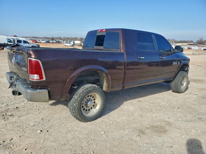 3C6UR5NL0DG513572 - 2013 RAM 2500 LARAMIE BROWN photo 3