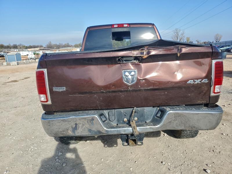 3C6UR5NL0DG513572 - 2013 RAM 2500 LARAMIE BROWN photo 6