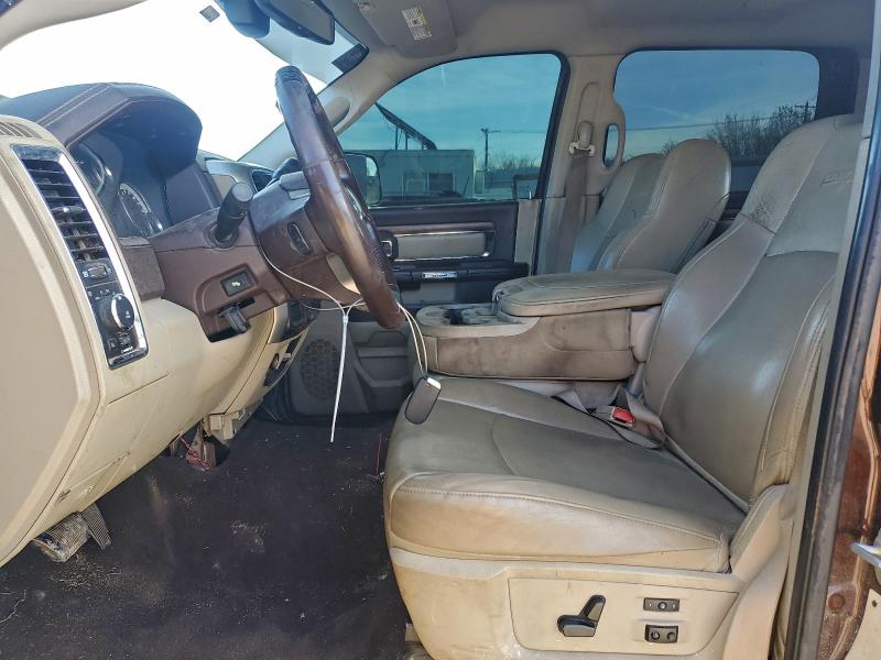 3C6UR5NL0DG513572 - 2013 RAM 2500 LARAMIE BROWN photo 7