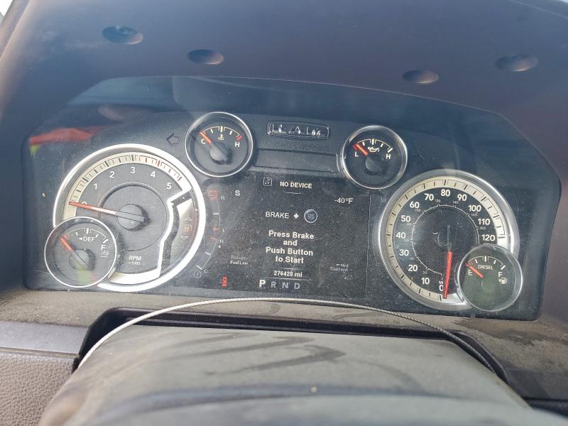 3C6UR5NL0DG513572 - 2013 RAM 2500 LARAMIE BROWN photo 9