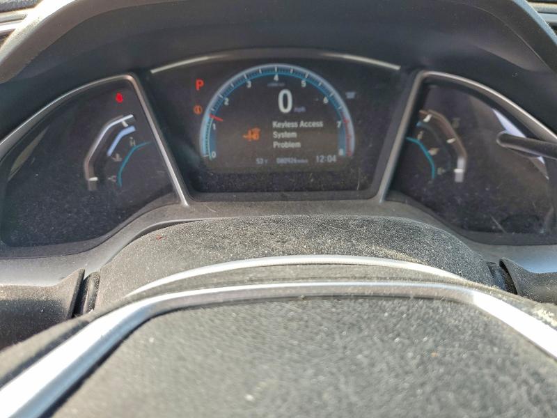 2HGFC2F72GH511928 - 2016 HONDA CIVIC EX ნაცრისფერი ფოტო 9