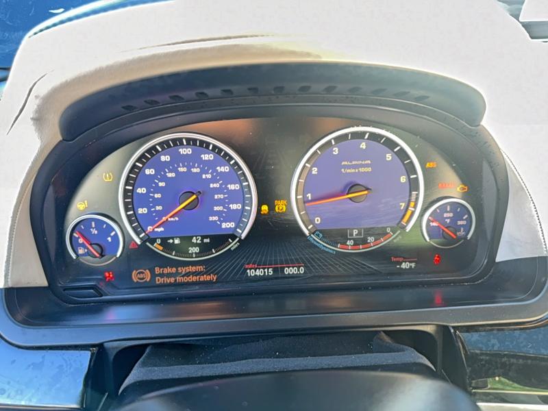 WBAYF8C54EDS17443 - 2014 BMW ALPINA B7 GREEN photo 8