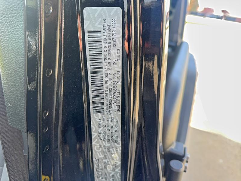 1C4HJXDN7KW689694 - 2019 JEEP WRANGLER U SPORT შავი ფოტო 10